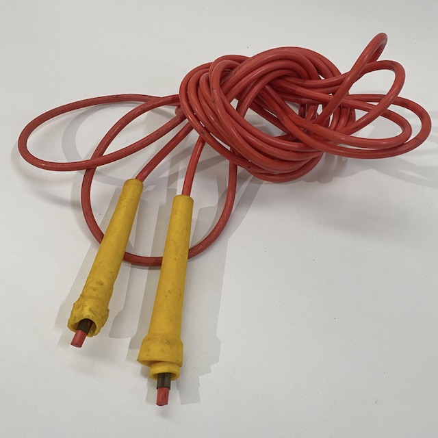 SKIPPING ROPE, Plastic Orange ex Long